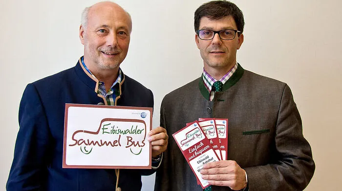Ortschef Andreas Kremser (rechts) und sein Vize Alfred Rauch