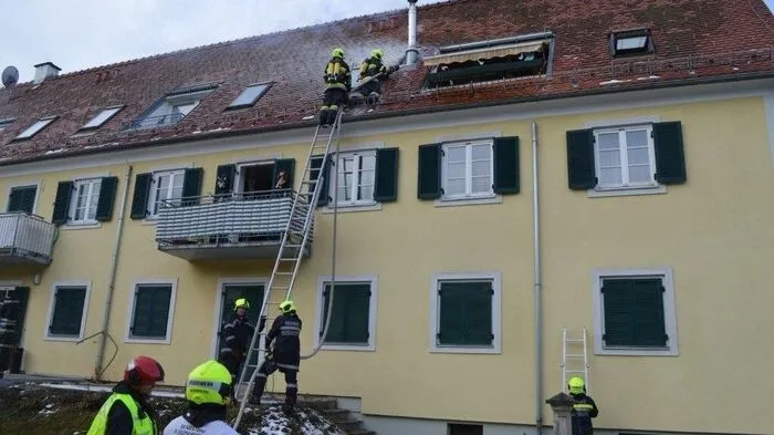 Feuerwehreinsatz in Deutschfeistritz