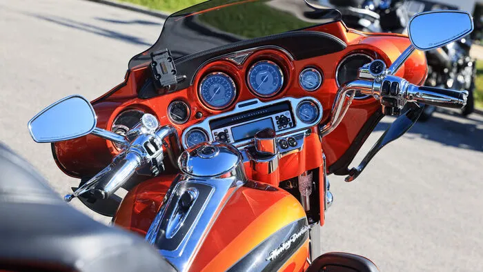 Bei der European Bike Week am Faaker See.