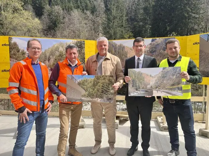 Reinhard Schell, Volker Bidmon, Gerhard Köfer, Martin Gruber und Martin Steiner