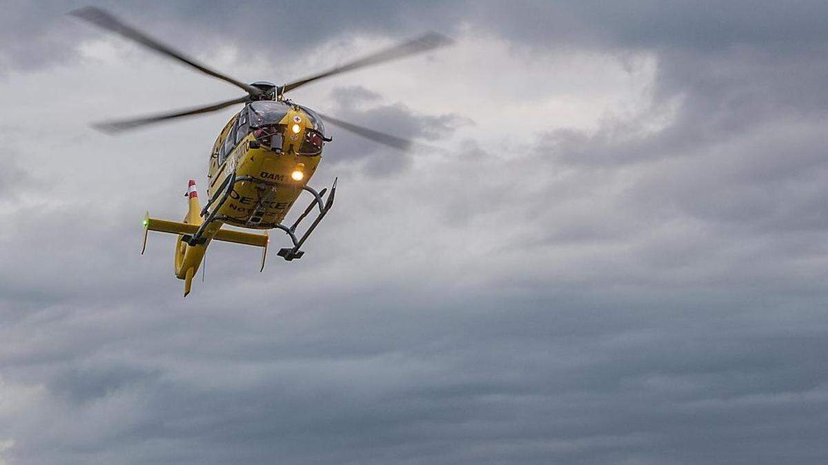 Rettungshubschrauber im Einsatz