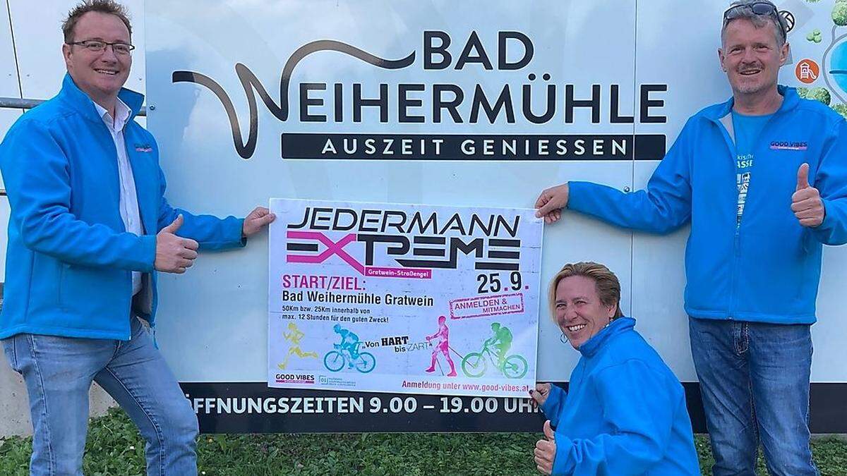 Das Team von Good Vibes macht mit &quot;extremer&quot; Sportveranstaltung einmal mehr von sich Reden