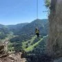 Die Zipline in Črna na Koroškem ist die längste Stahlseilrutsche Europas