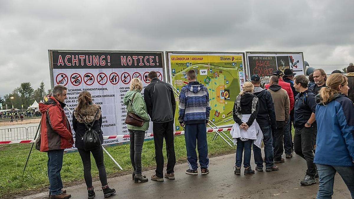 Nur wenige Fans drängten sich am Vormittag in Spielberg