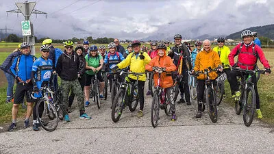 120 Sportler waren beim ersten E-Bike Day dabei