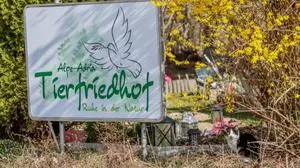 Der Tierfriedhof beim Tiko ist derzeit der einzige Friedhof in Klagenfurt, die Gräber werden mit viel Liebe und Aufwand gepflegt