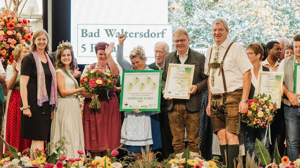 Zwei Orte durften sich über die höchste Auszeichnung freuen 