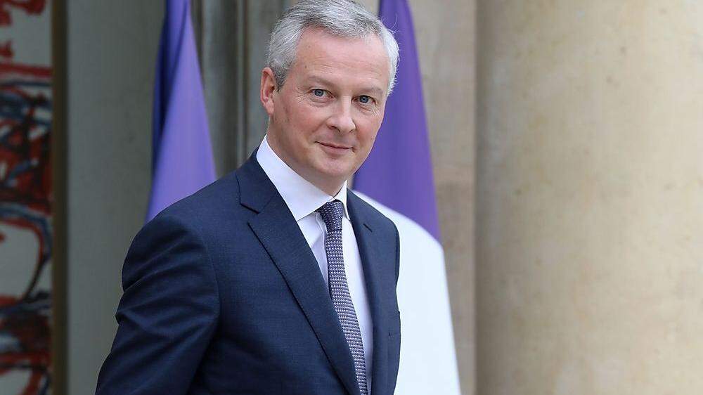 Finanzminister Bruno Le Maire will 2019 auf jeden Fall die Digitalsteuer einführen