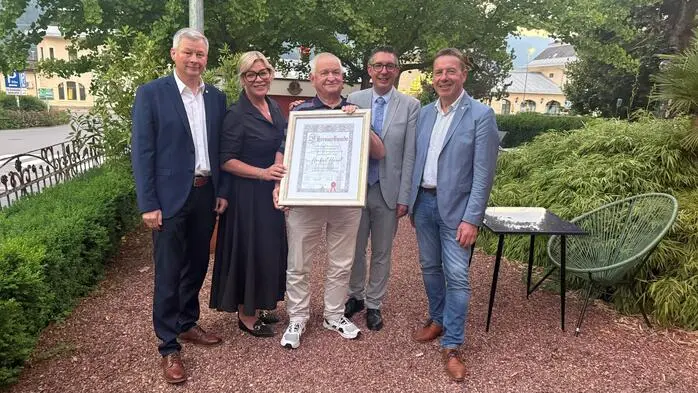 Volker Grote, Tina Angela Berger, Herbert Haupt, Christoph Staudacher und Erwin Angerer
