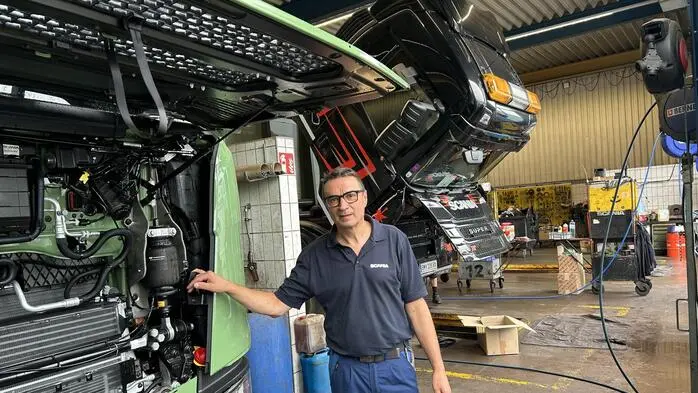 Herbert Hofer ist technischer Betriebsleiter des Scania-Standortes in Traboch