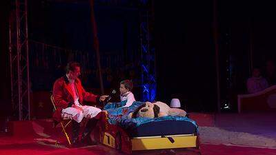 Im Zirkus La Strada, einem Familienbetrieb,  sind mehrere Generationen in der Manege