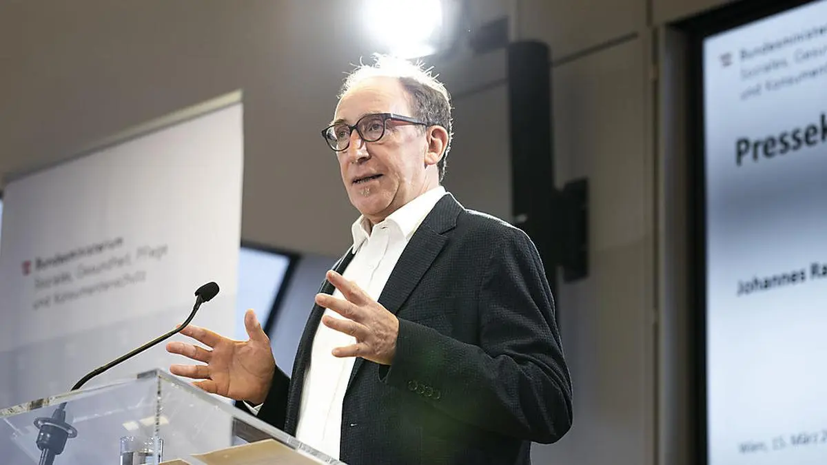 Gesundheitsminister Johannes Rauch verschärft erneut die Corona-Regeln. 