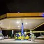 Diese Tankstelle wurde vom Mann überfallen