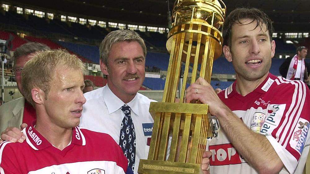 Der FC Kärnten gewann den ÖFB-Cup 2001