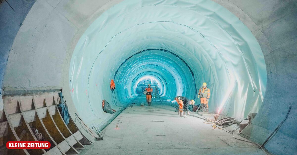 Toter und Verletzter bei Unfall auf Semmering-Basistunnel-Baustelle