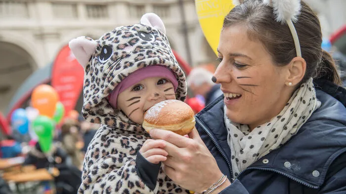Fasching ist eine besondere Zeit - vor allem Kinderherzen schlagen bei den lustigen Verkleidungen und den leckeren Krapfen höher.