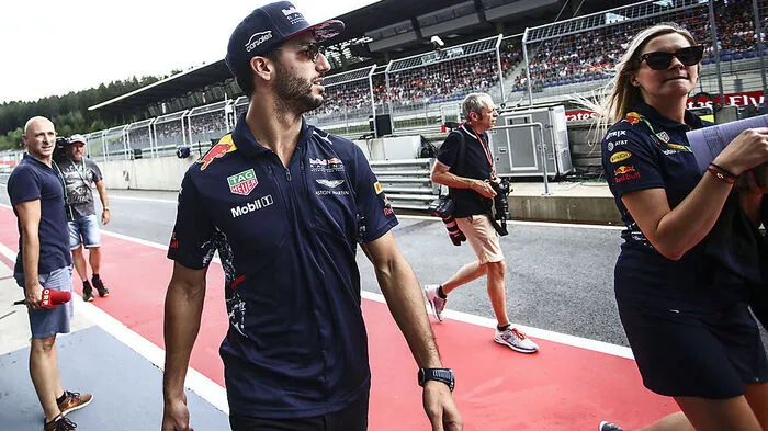 Daniel Ricciardo in Spielberg