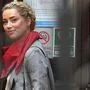 Amber Heard vor dem Gericht in London