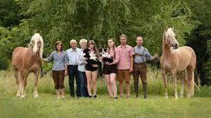 Familie Perhab brennt für die Pferdezucht