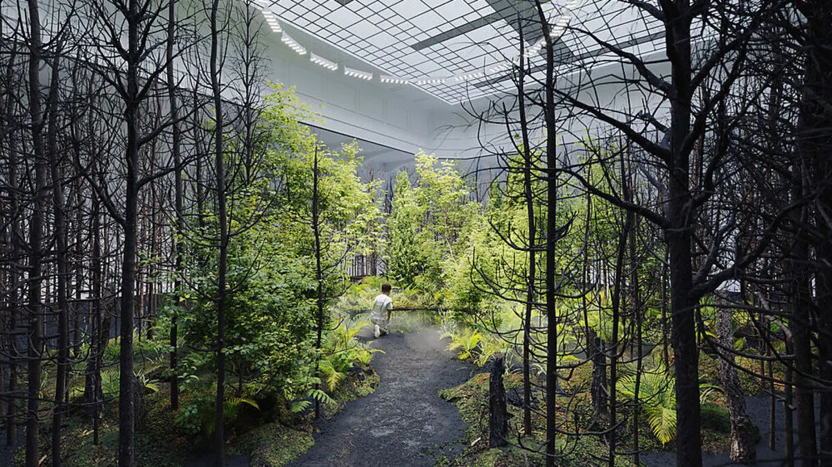 Die Installation "Invocation for Hope" von Superflux im Wiener MAK