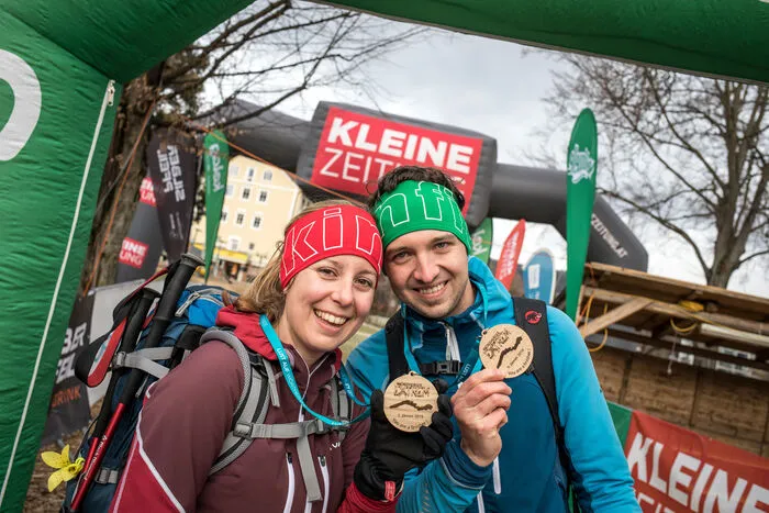 Im Ziel gab es nur strahlende Gesichter.