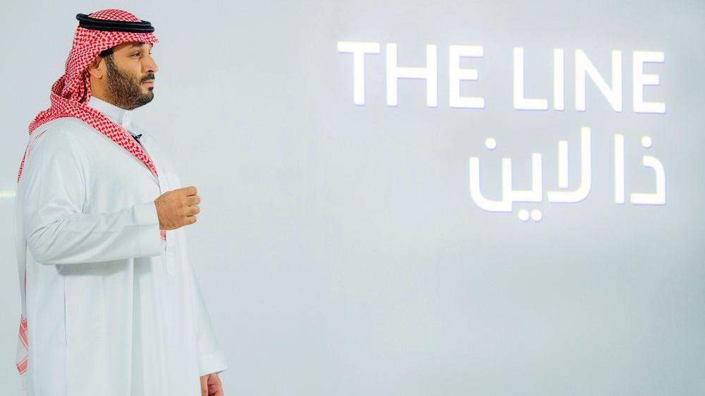 Mohammed bin Salman kündigt das Projekt &quot;The Line&quot; an