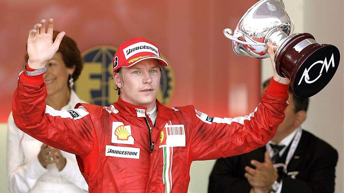 Kimi Räikkönen gewann auch 21 Formel-1-Rennen