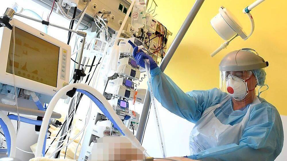 Zwei Kärntner Corona-Patienten müssen intensivmedizinisch betreut werden