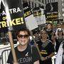 Oscarpreisträgerin Susan Sarandon zählt zu den prominentesten Unterstützerinnen des Streiks