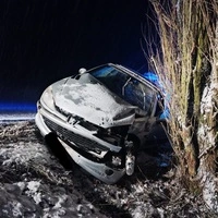 Eine Person wurde bei dem Unfall in Buchberg verletzt