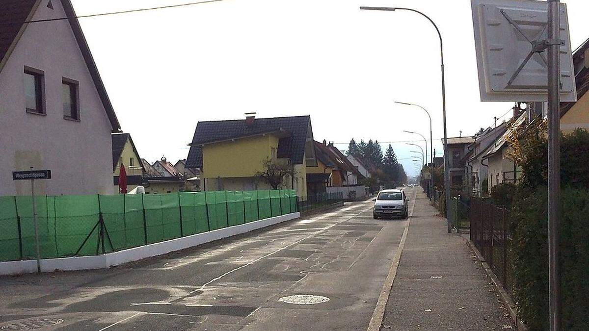 Laut Stadt war in Blickrichtung Südost Handlungsbedarf gegeben