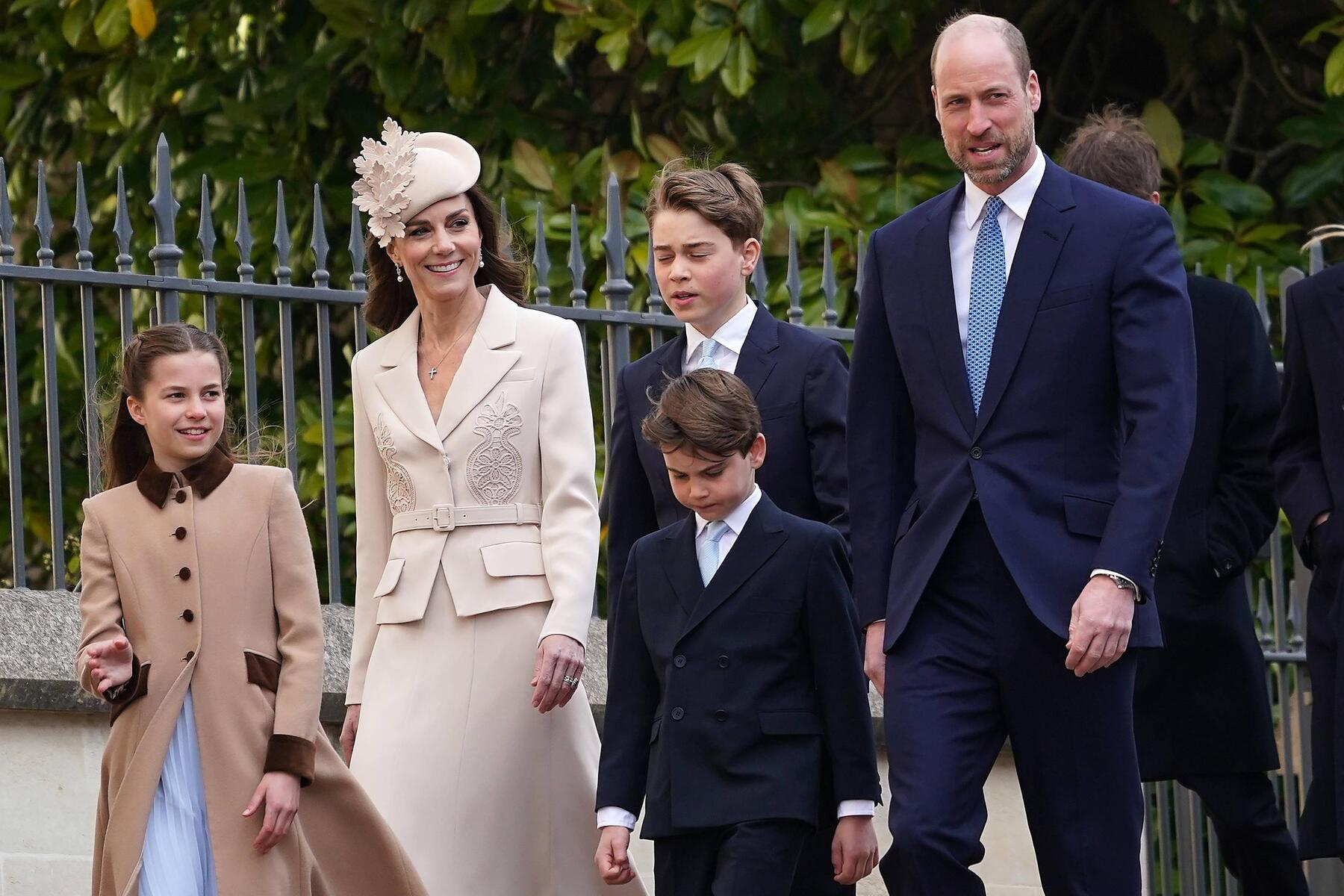 Royale Ostern in Windsor: George, Charlotte und Louis stehlen allen die Show