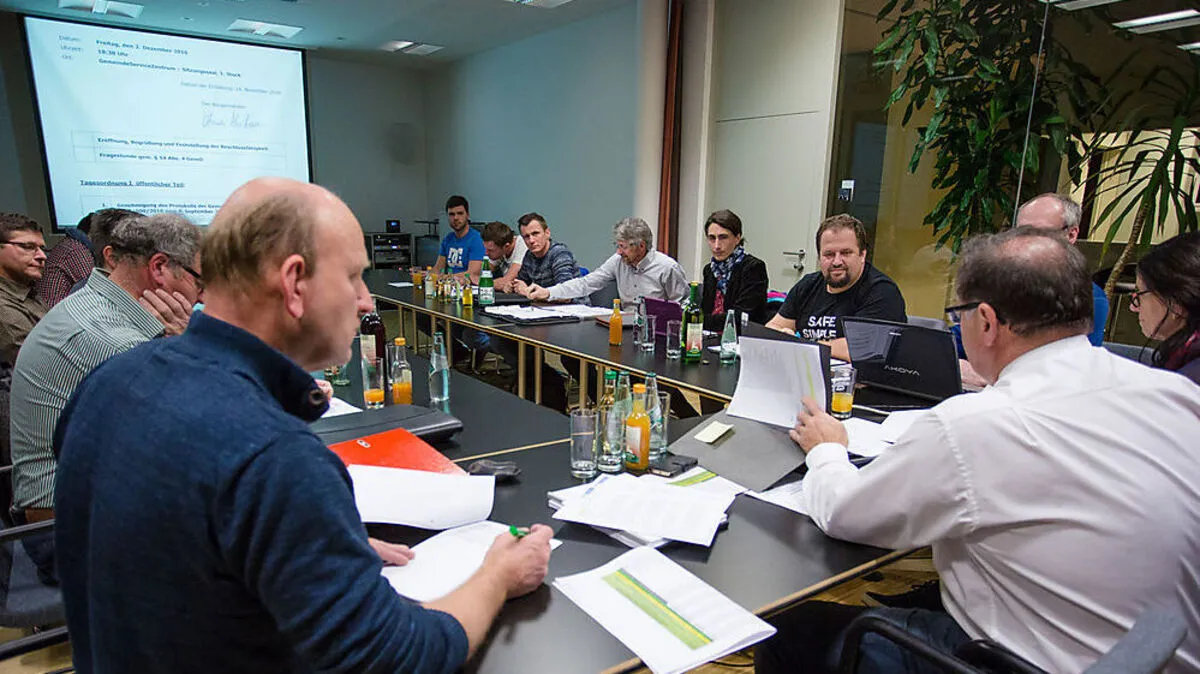 Sitzung des Markt Hartmannsdorfer Gemeinderates