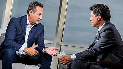 H. C. Stzrache im ORF-Sommergespräch mit Hans Bürger