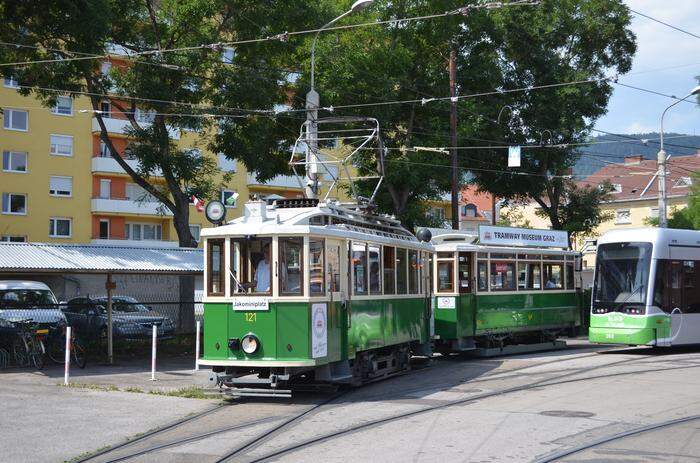 Die Oldtimer-Tramway