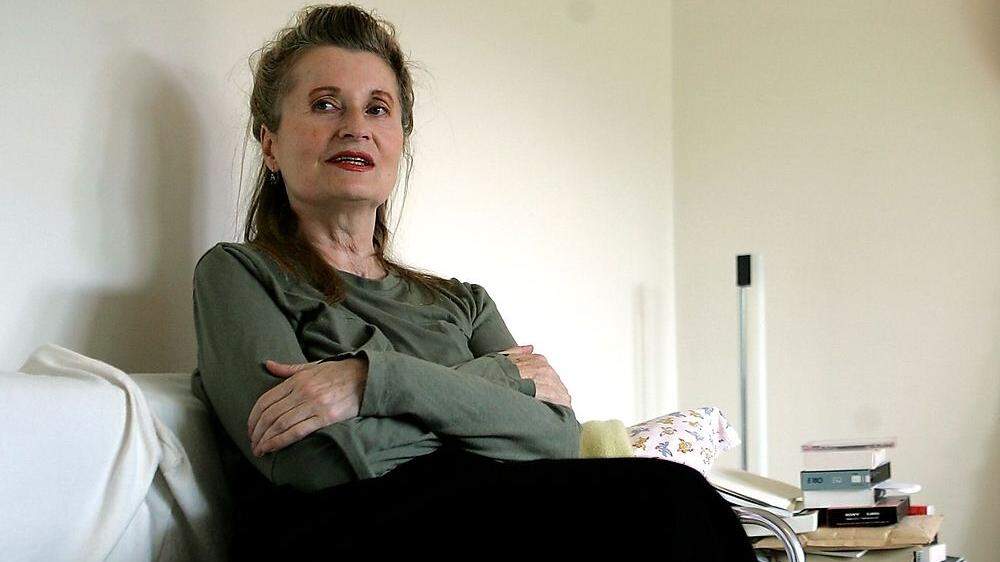 Literatur-Nobelpreisträgerin Elfriede Jelinek