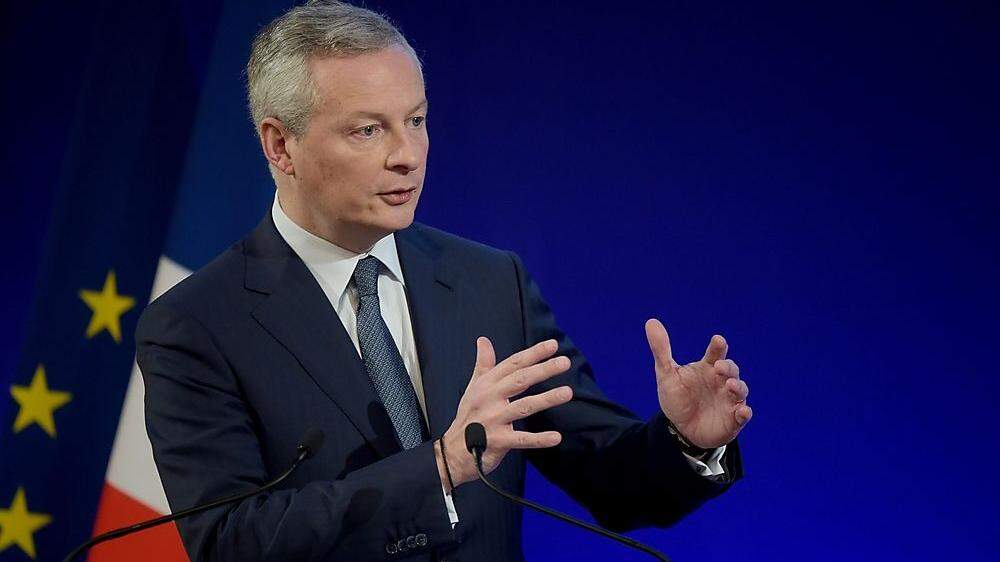 Frankreichs Finanzminister Bruno Le Maire