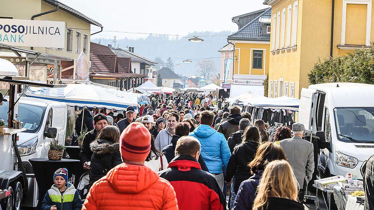 Der 156. Eberndorfer Josefimarkt lockte viele Besucher an 