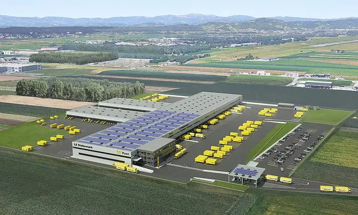 So wird das neue Verteilzentrum 2020 aussehen.