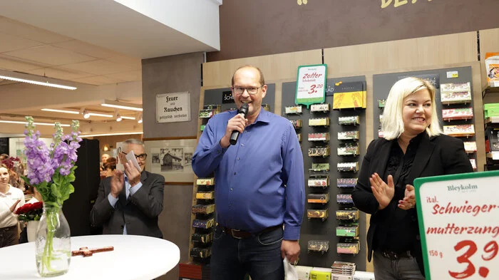 Ronald Bleykolm konnte zahlreiche Besucher zur 1. Bleykolm Genuss Nacht begrüßen.