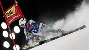Henrik Kristoffersen kam mit der Piste in Schladming nicht zurecht