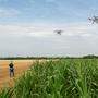 Drohnen über den Feldern sind bereits heute schon Realität