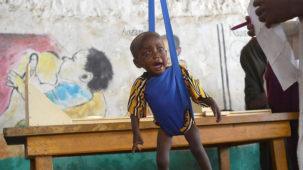 Heuer wurden bereits knapp 140.000 Kinder auf Mangelernährung  untersucht und schwer betroffene Kinder behandelt - 90 Prozent von ihnen konnten gerettet werden