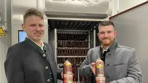 Christoph Paunger mit seinem Geschäftspartner und Cousin Rene Paunger