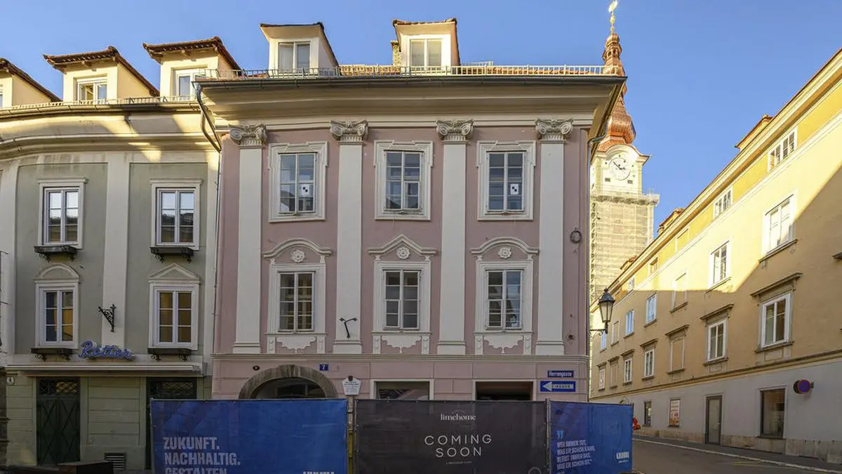 In diesem Gebäude entstehen zehn Apartements.