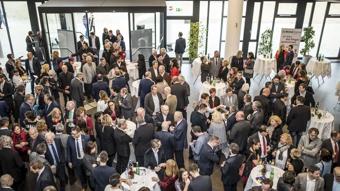 450 Gäste kamen zum Neujahrsempfang des Kärntner Renner-Instituts. Klicken Sie sich durch die Bilder.