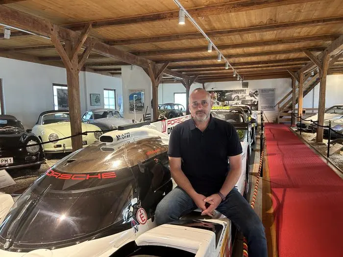 Christoph Pfeifhofer mit dem Porsche 919 Hybrid