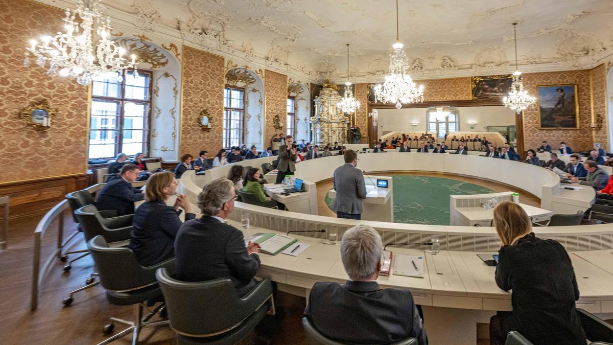 Blick in den steirischen Landtag (Archiv)