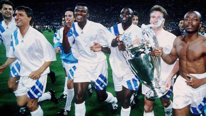 Olympique Marseille war 1993 der Premierengewinner der neuen Champions League