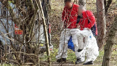 Im Park wurden Spuren gesichert